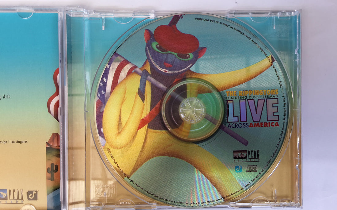 ซีดี The Rippingtons / Russ Freeman - Live Across America CD NM or M-
