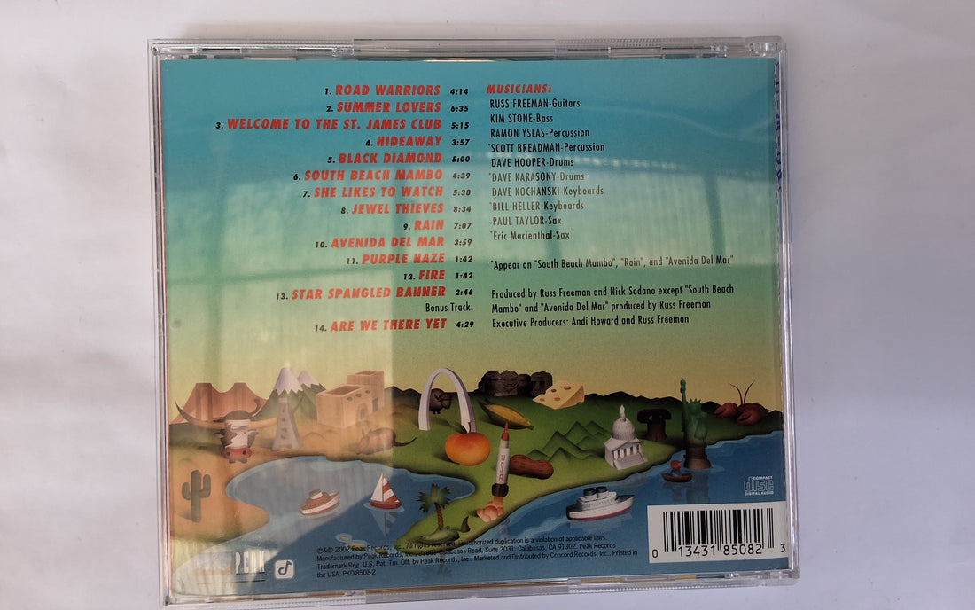 ซีดี The Rippingtons / Russ Freeman - Live Across America CD NM or M-