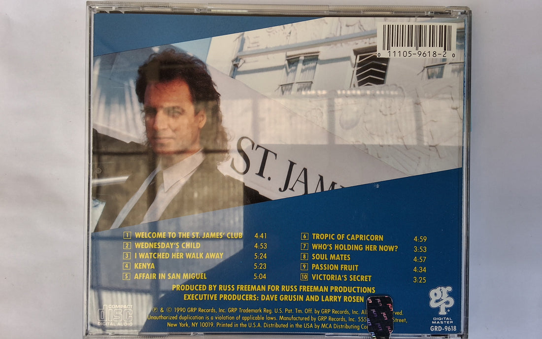 ซีดี The Rippingtons / Russ Freeman - Welcome To The St. James' Club CD VG+