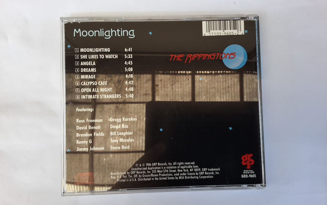 ซีดี The Rippingtons - Moonlighting CD VG+