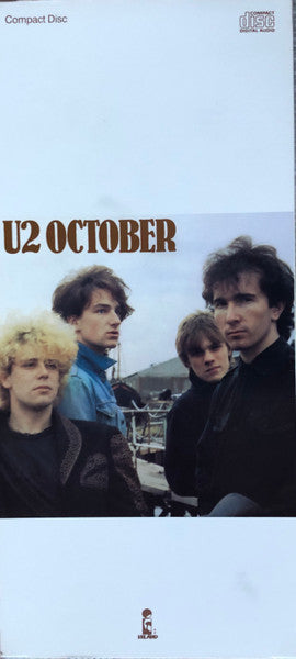 ซีดี U2 - October CD VG