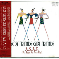 A.S.A.P. (As Soon As Possible) : Boy Friends Girl Friends (CD, Album)