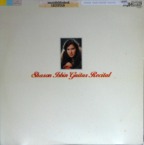 Sharon Isbin : Guitar Recital (LP, Album, PCM)