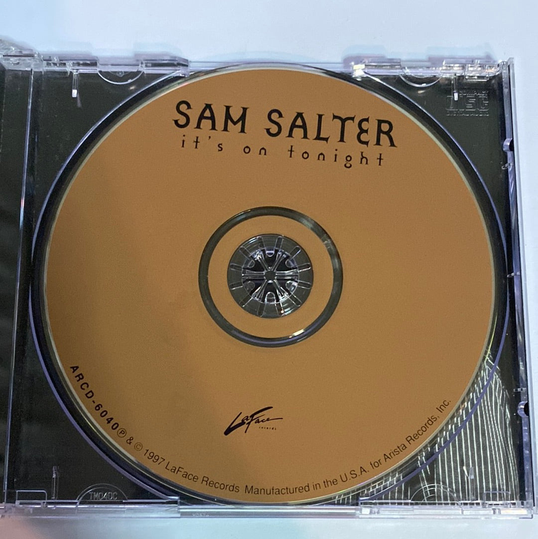 ซีดี Sam Salter - It's On Tonight (CD) (VG+)