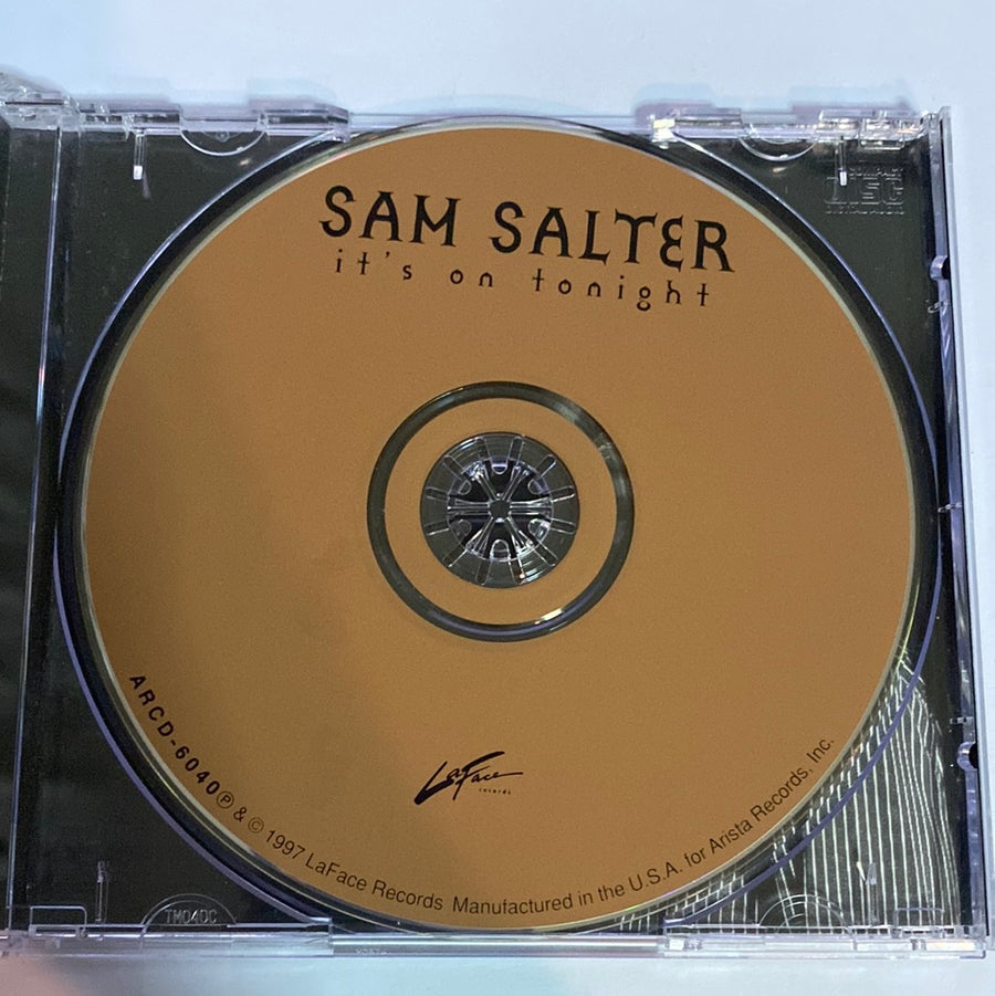 ซีดี Sam Salter - It's On Tonight (CD) (VG+)