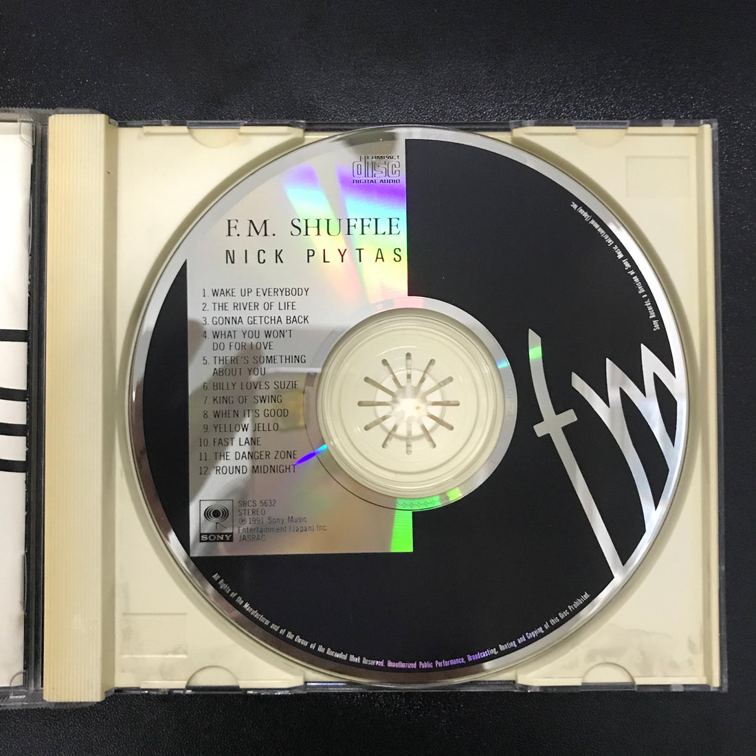 ซีดี Nick Plytas - F.M. Shuffle CD VG+