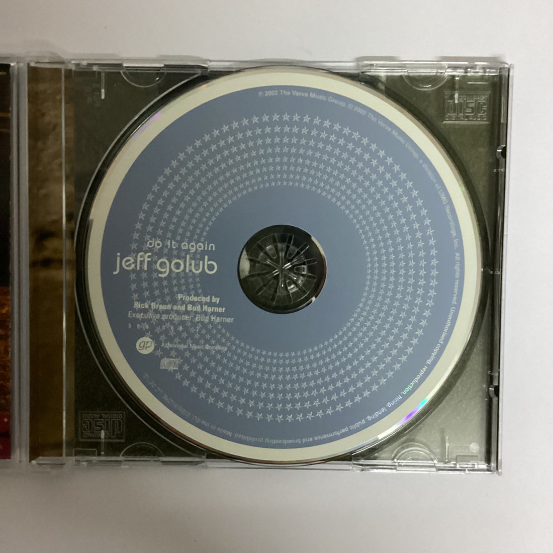 ซีดี Jeff Golub - Do It Again CD NM or M-