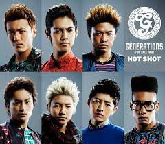 ซีดี Generations From Exile Tribe - Hot Shot CD M