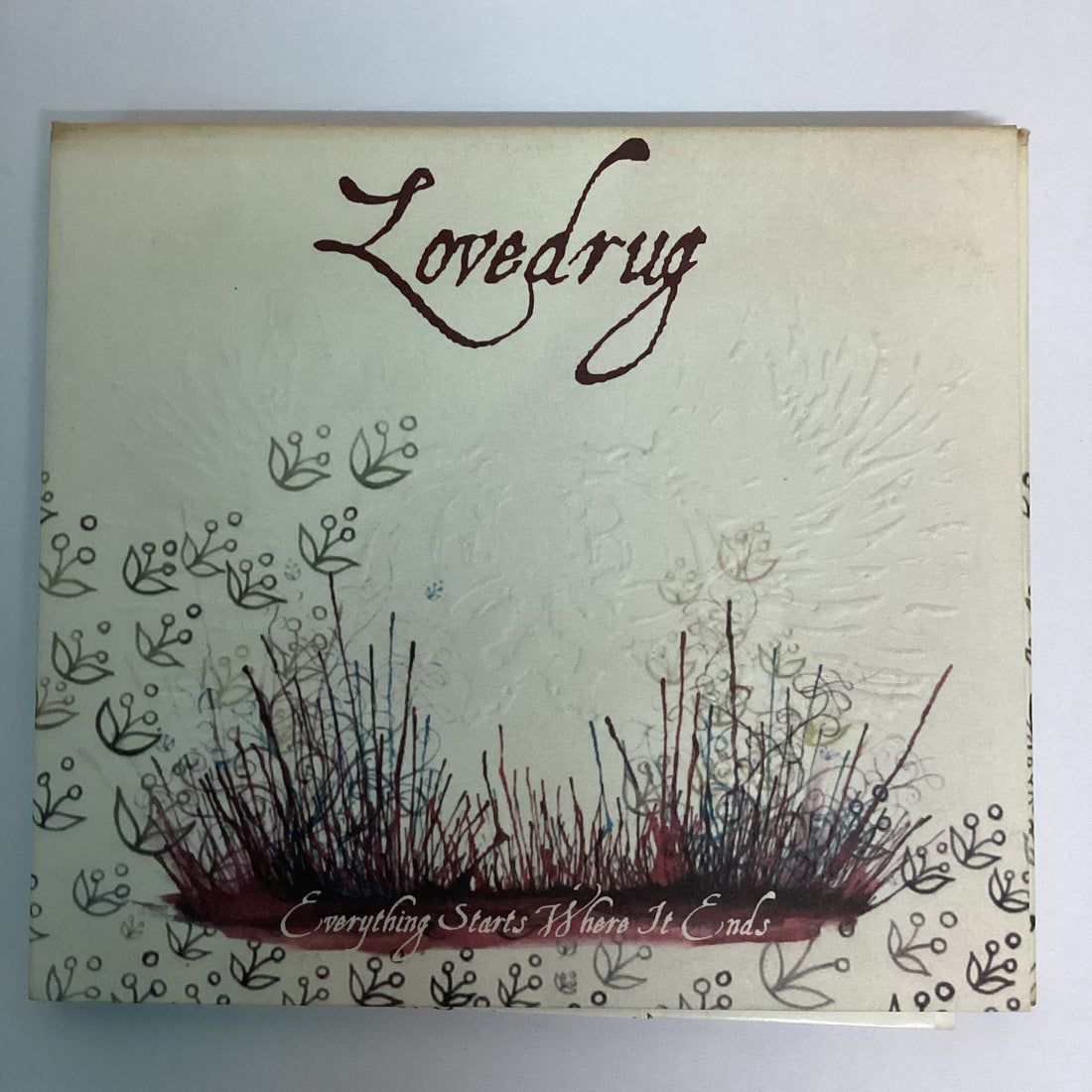 ซีดี Lovedrug - Everything Starts Where It Ends CD VG+