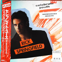 Rick Springfield : Celebrate Youth (12", Promo)