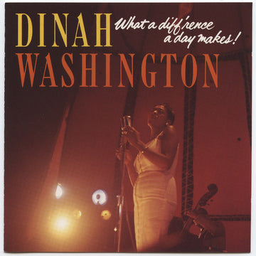 ซีดี Dinah Washington - What A Diff'rence A Day Makes! CD VG