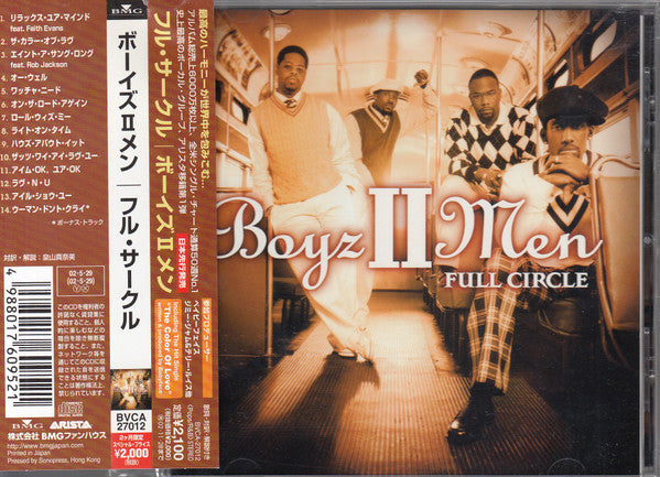 Boyz II Men : Full Circle (CD, Album, Promo)