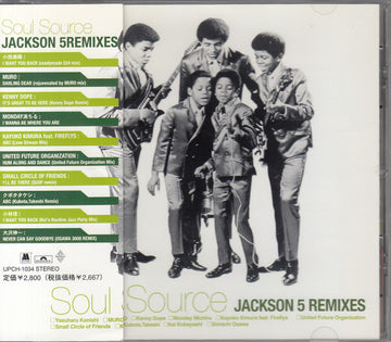 The Jackson 5 : Soul Source Jackson 5 Remixes (CD, Comp, Promo)