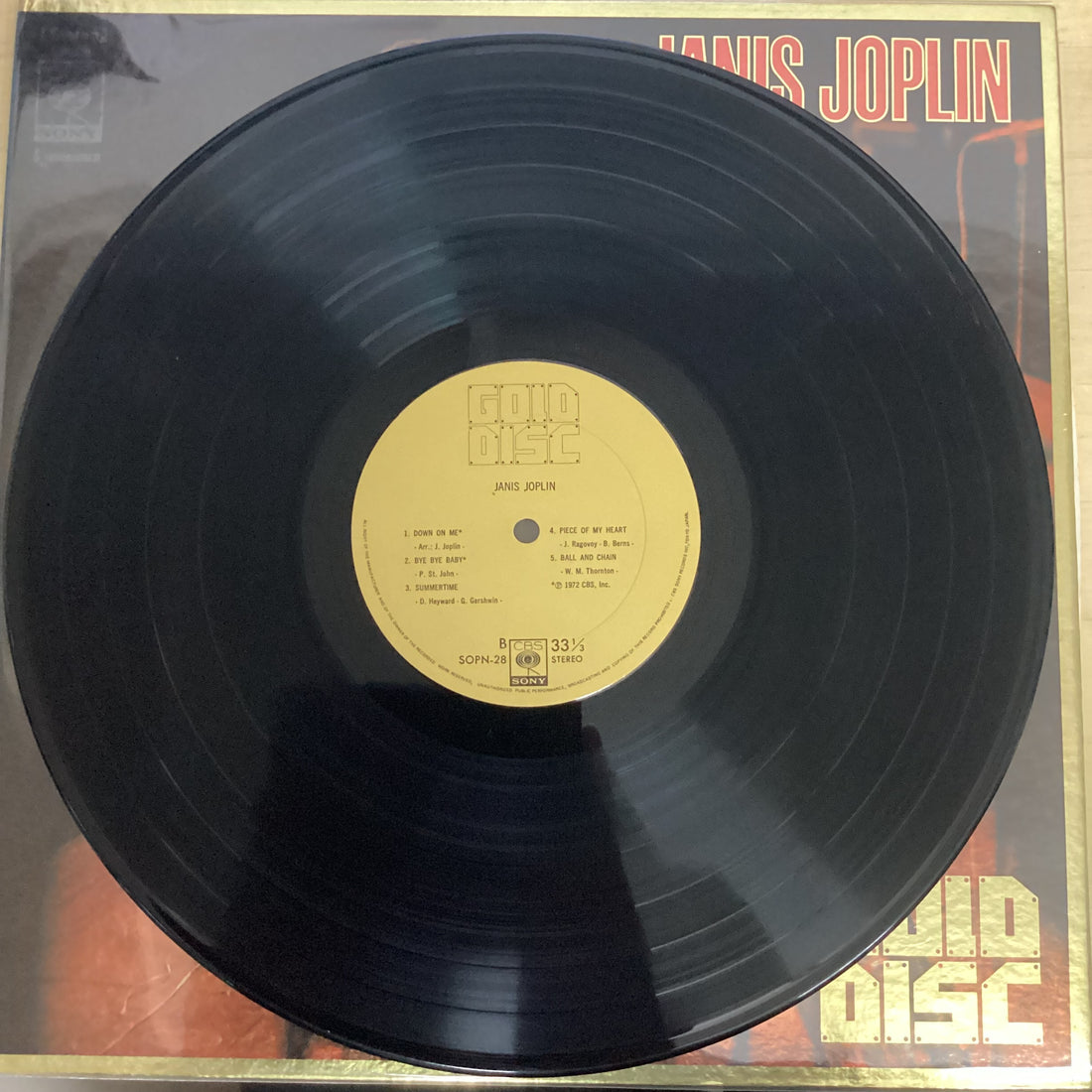 แผ่นเสียง Janis Joplin = Janis Joplin - Janis Joplin Vinyl VG+
