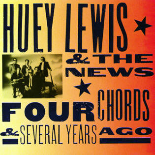 ซีดี Huey Lewis & The News - Four Chords & Several Years Ago CD VG+