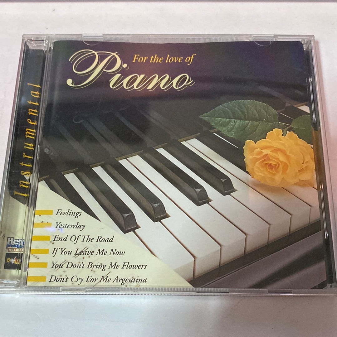 ซีดี Unknown Artist - For The Love Of Piano (CD) (VG+)