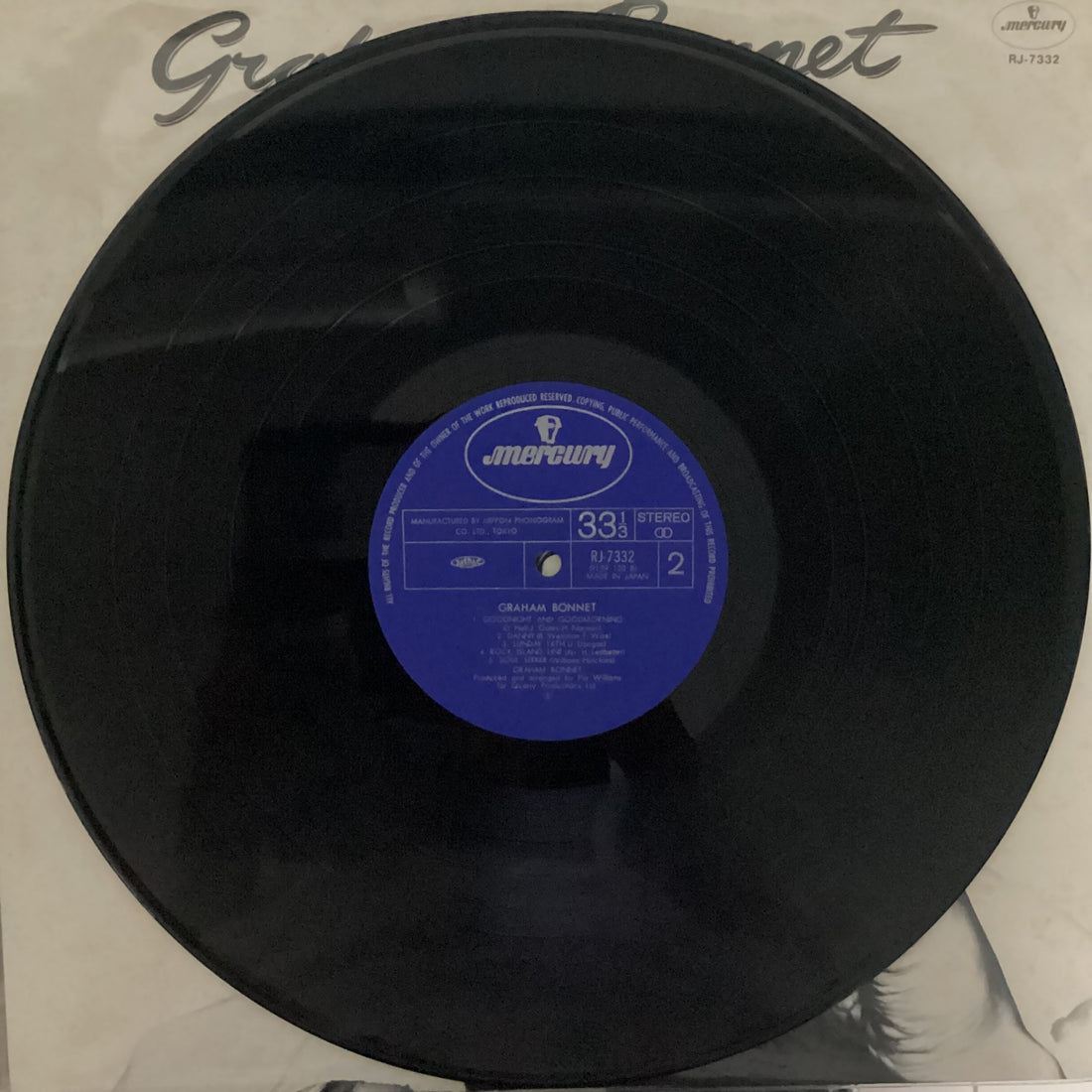 แผ่นเสียง Graham Bonnet - Graham Bonnet Vinyl VG+