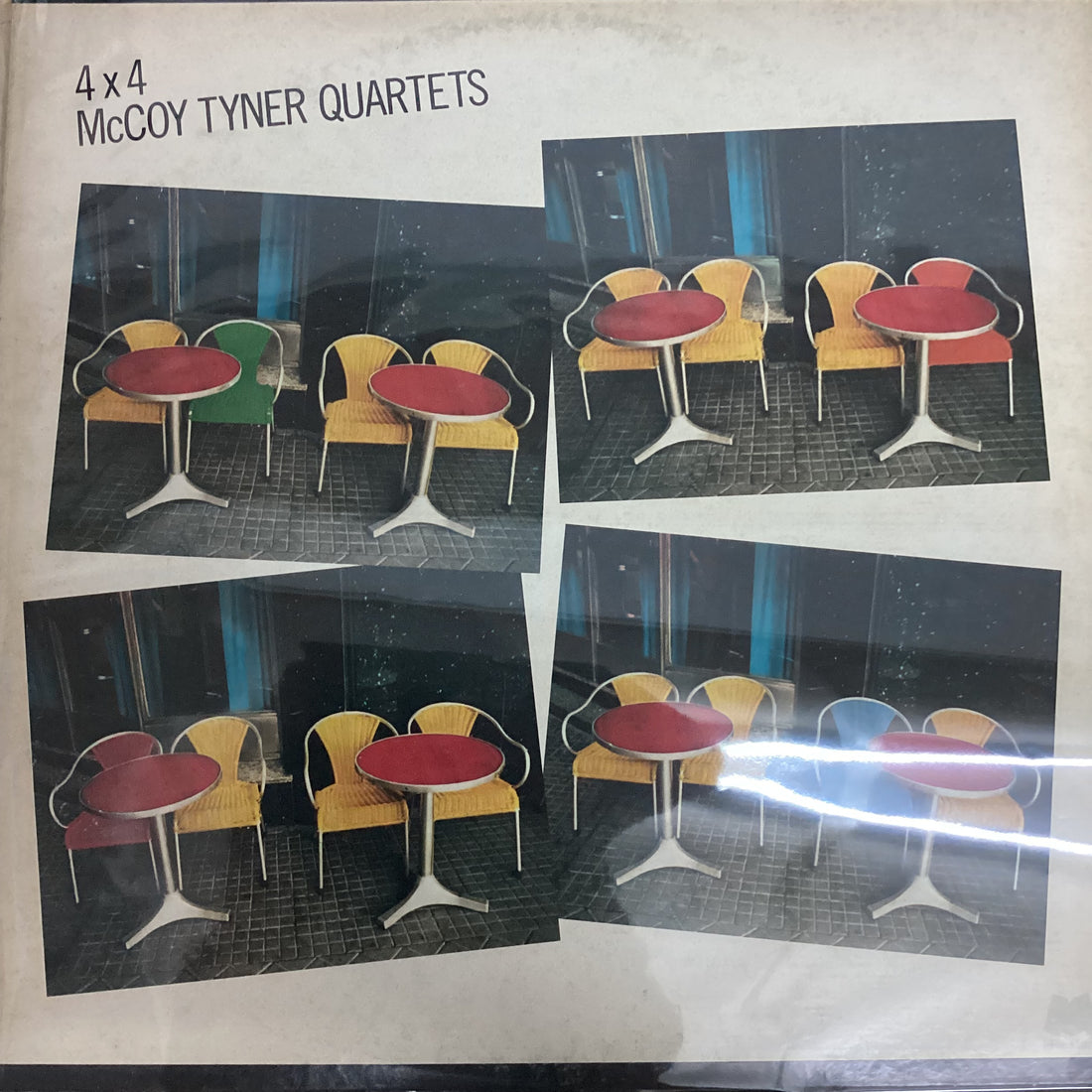 แผ่นเสียง McCoy Tyner - 4 X 4 Vinyl VG 2LPs
