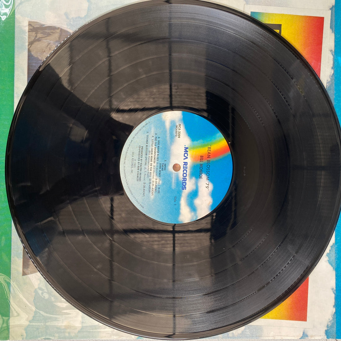 แผ่นเสียง Bill Monroe - Bean Blossom '79 Vinyl VG+