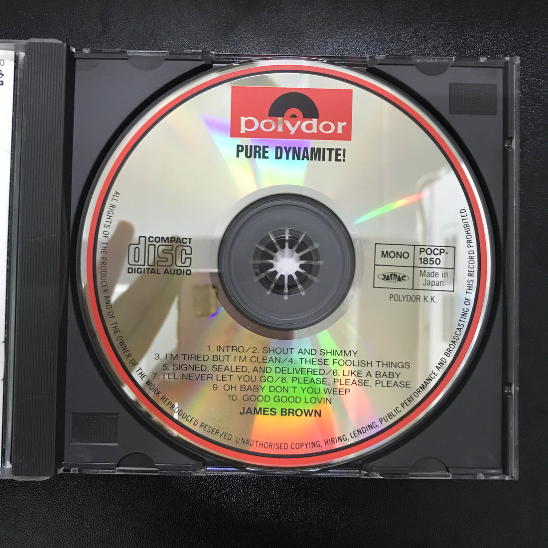 ซีดี James Brown - Pure Dynamite! Live At The Royal CD VG+