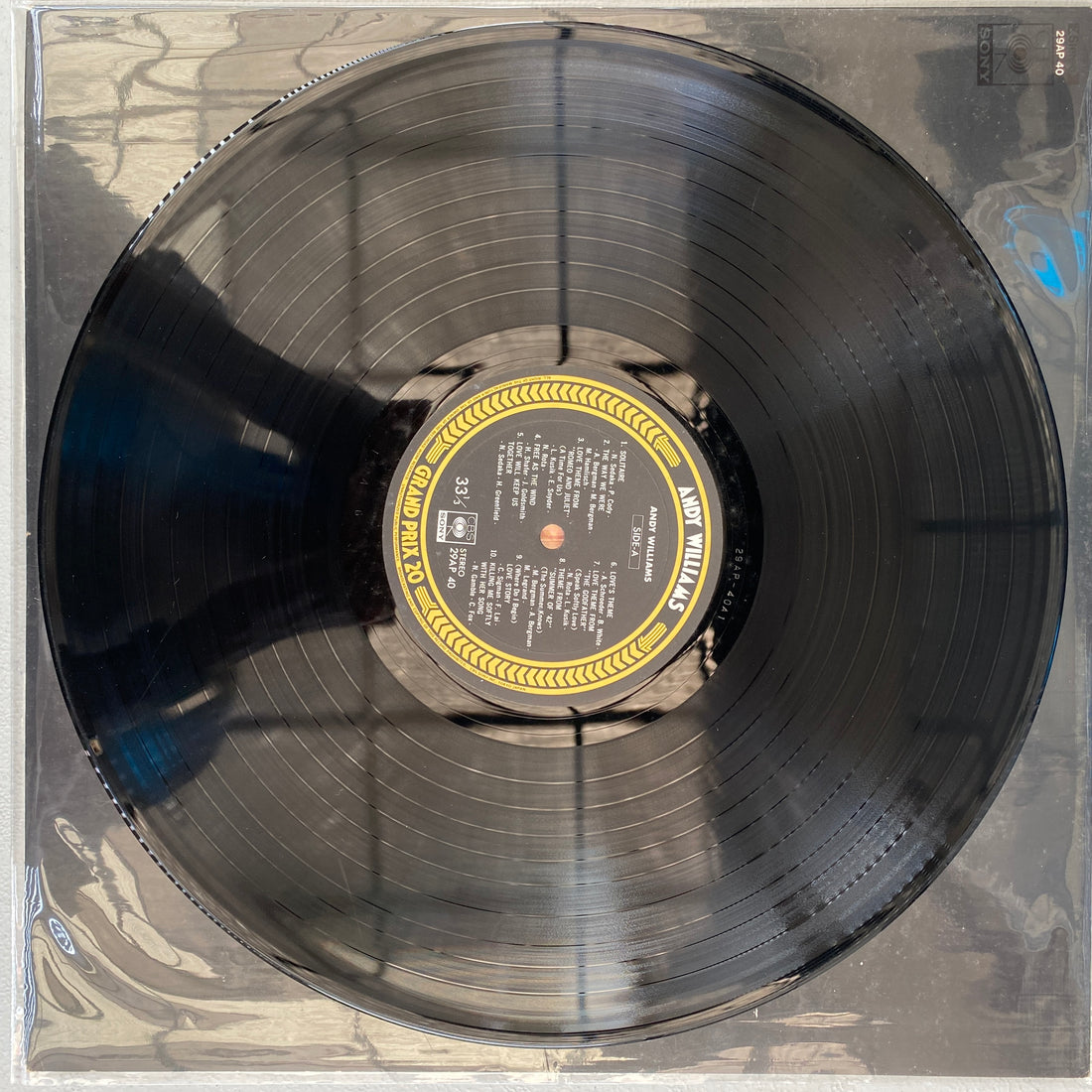 แผ่นเสียง Andy Williams - Grand Prix 20 Vinyl VG+