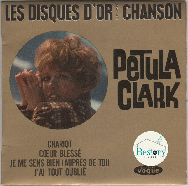 Petula Clark : Les Disques D'or De La Chanson (7", EP)