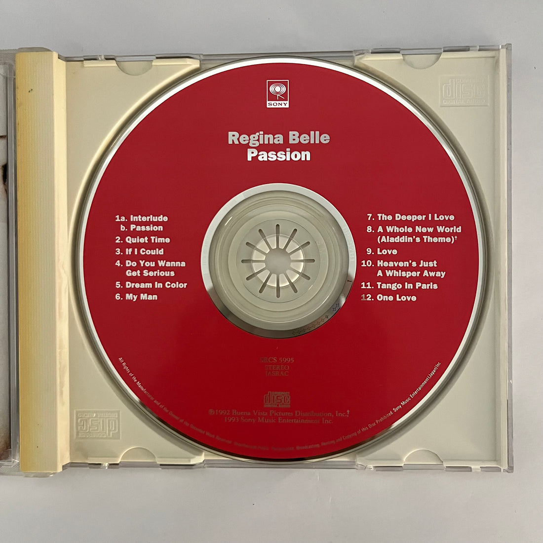 ซีดี Regina Belle - Passion CD NM