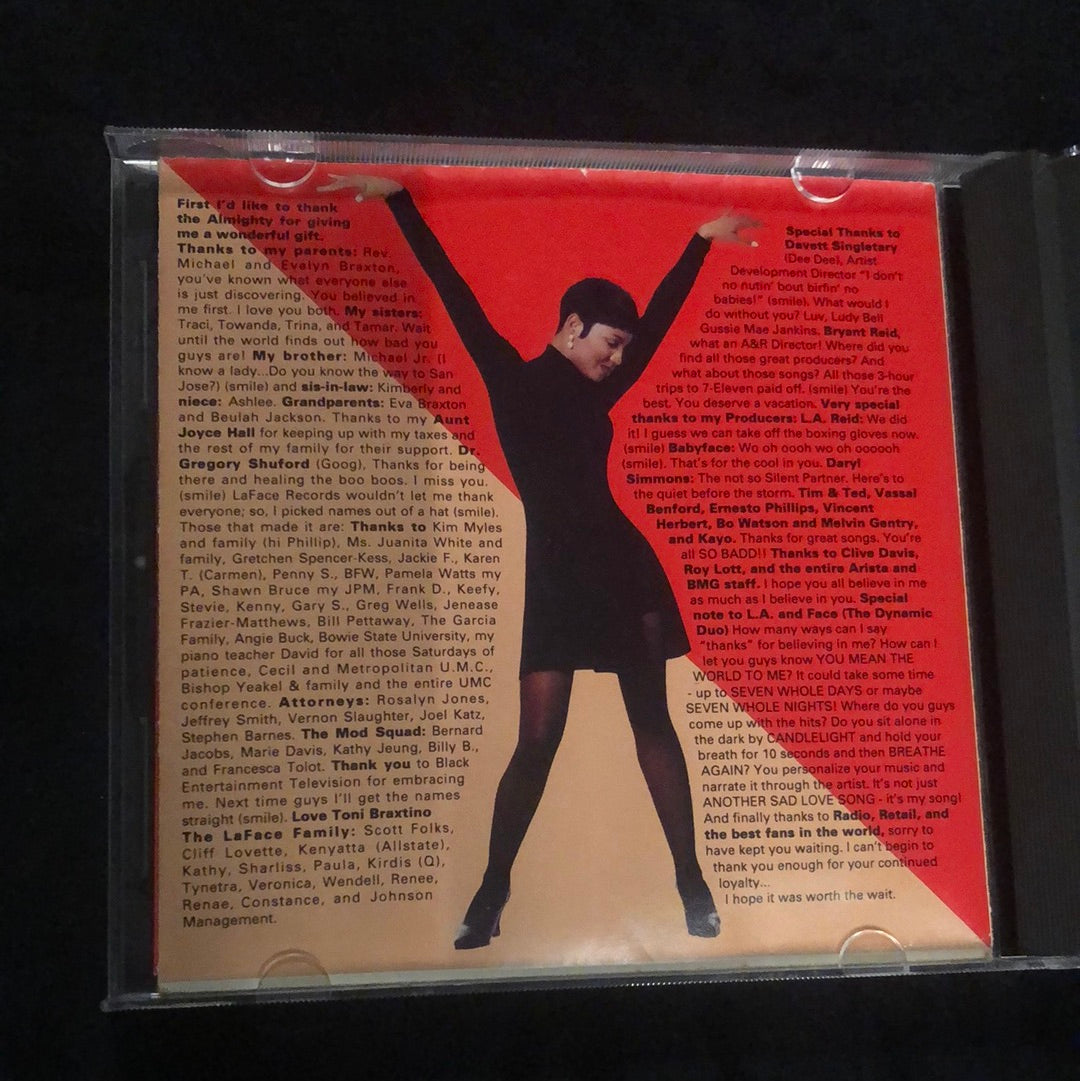 ซีดี Toni Braxton - Toni Braxton CD VG+