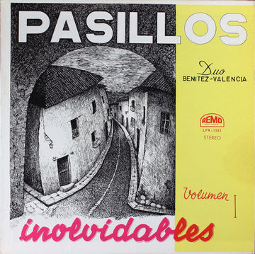 Duo Benitez Valencia : Pasillos Inolvidables - Volumen I (LP)