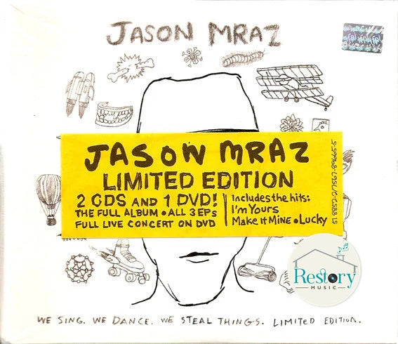 ซีดี Jason Mraz – We Sing. We Dance. We Steal Things. Limited Edition CD M