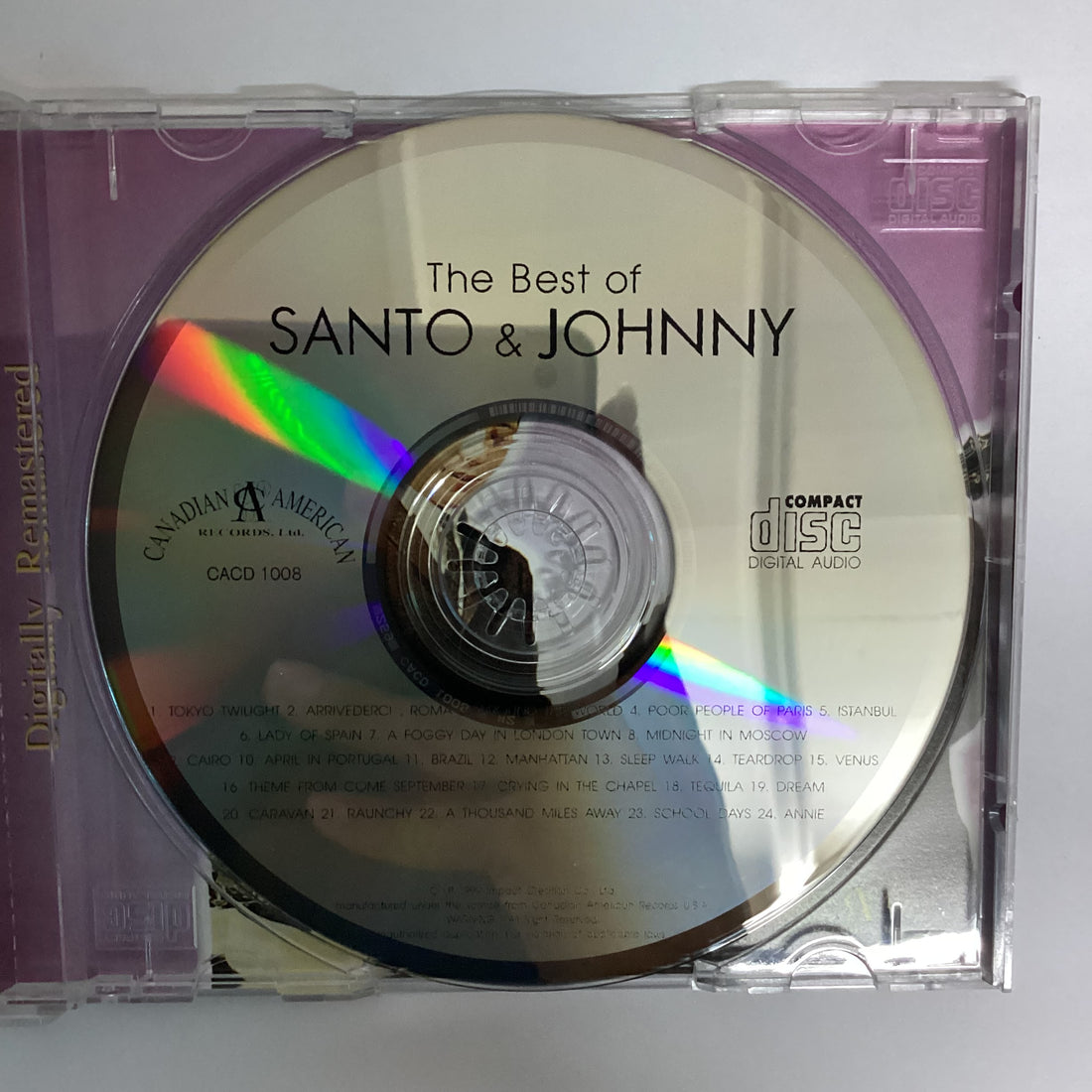 ซีดี Santo & Johnny - The Best Of Santo & Johnny CD NM or M-