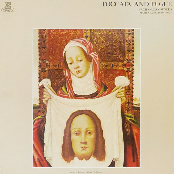 Johann Sebastian Bach / Marie-Claire Alain :  Toccata And Fugue (Bach Organ Works) (LP)