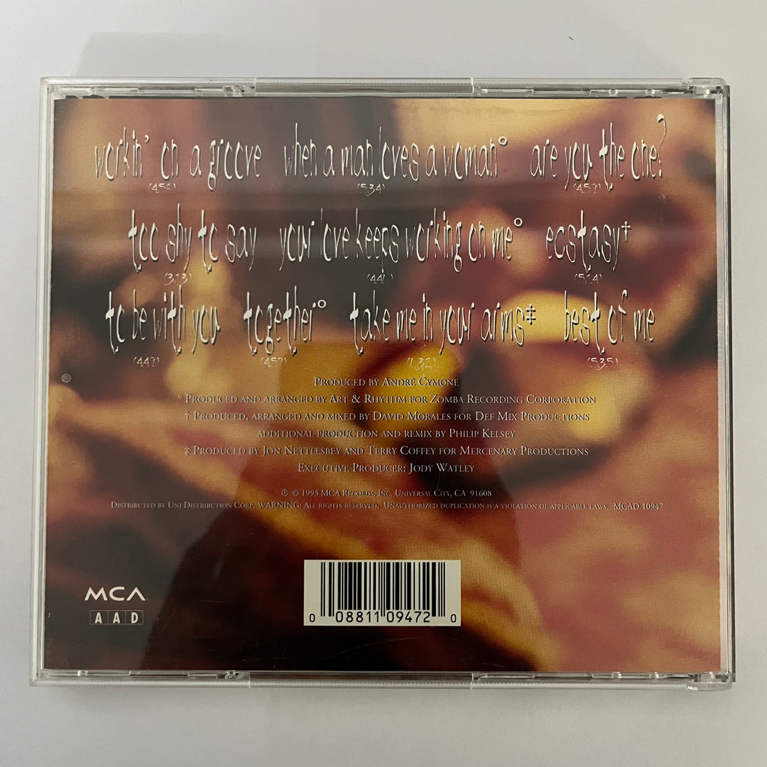 ซีดี Jody Watley - Intimacy CD VG+