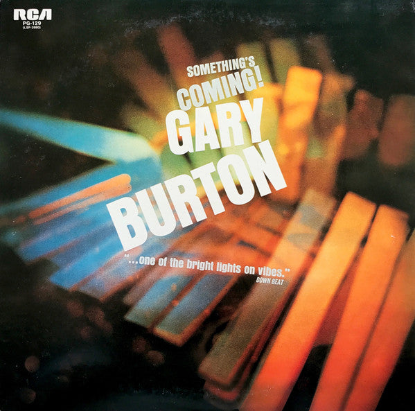 Gary Burton : Something's Coming! (LP, Album, Ltd, RE)