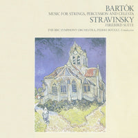 Béla Bartók, Igor Stravinsky, BBC Symphony Orchestra, Pierre Boulez : Music For Strings, Percussion And Celesta / Firebird Suite (CD, Album, RE)