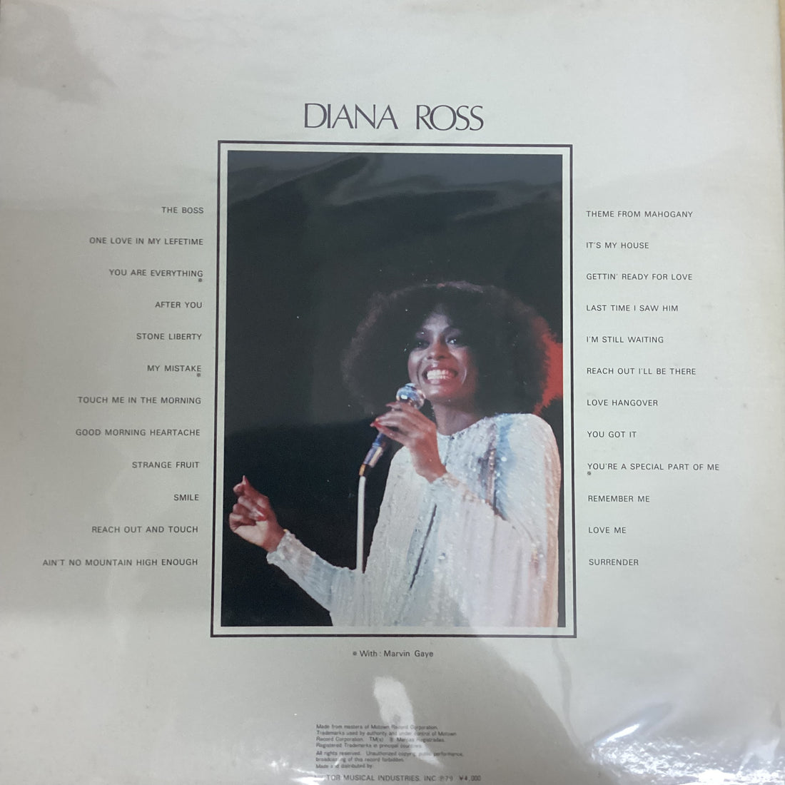 แผ่นเสียง Diana Ross - Diana Ross - Super Twin' 80 Vinyl VG+ 2LPs