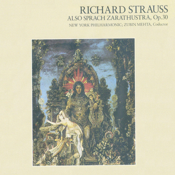 Richard Strauss, New York Philharmonic, Zubin Mehta : Also Sprach Zarathustra, Op.30 (CD, Album, RE)