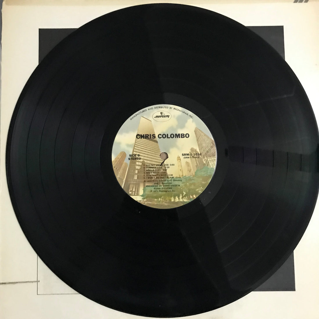 แผ่นเสียง Chris Colombo - Chris Colombo Vinyl VG+