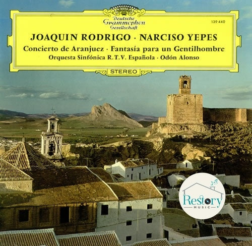 Joaquín Rodrigo / Narciso Yepes / Orquesta Sinfónica De RTVE : Concierto De Aranjuez / Fantasia Para Un Gentilhombre (LP)