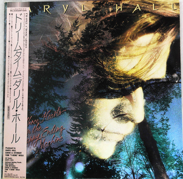 Daryl Hall : Three Hearts In The Happy Ending Machine (LP, Album)