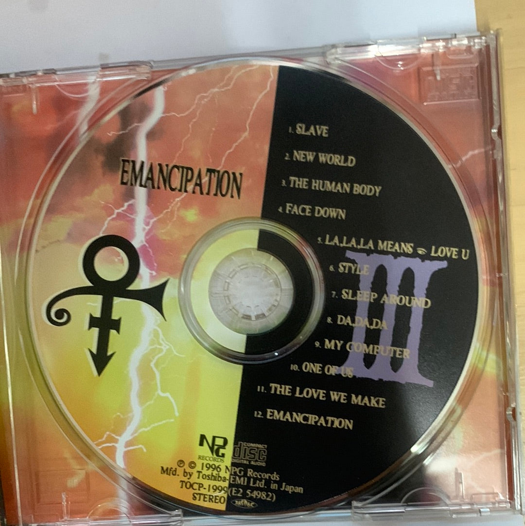 ซีดี The Artist Formerly Known As Prince - Emancipation CD VG+ 2CDs