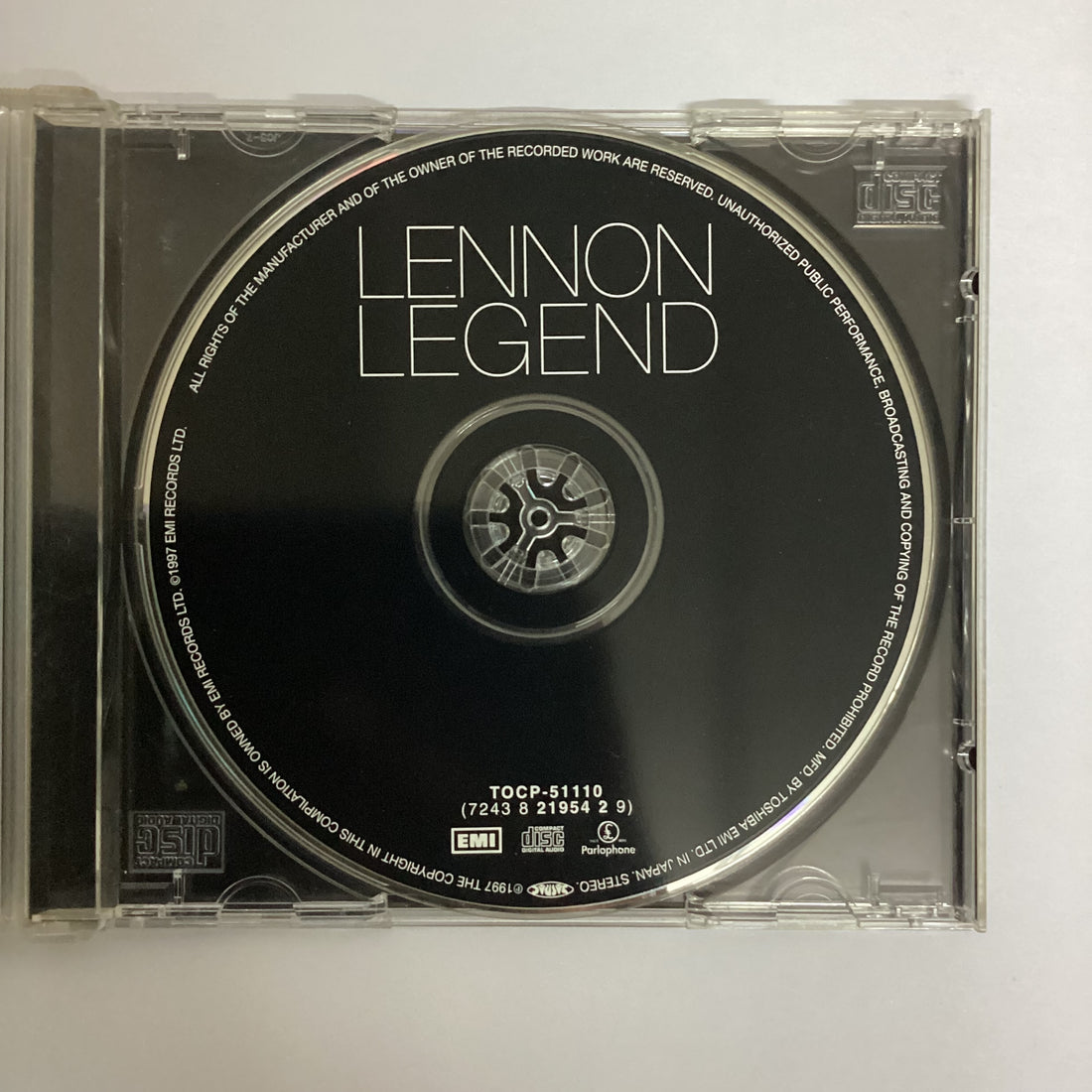 ซีดี John Lennon - Lennon Legend The Very Best Of John Lennon CD VG