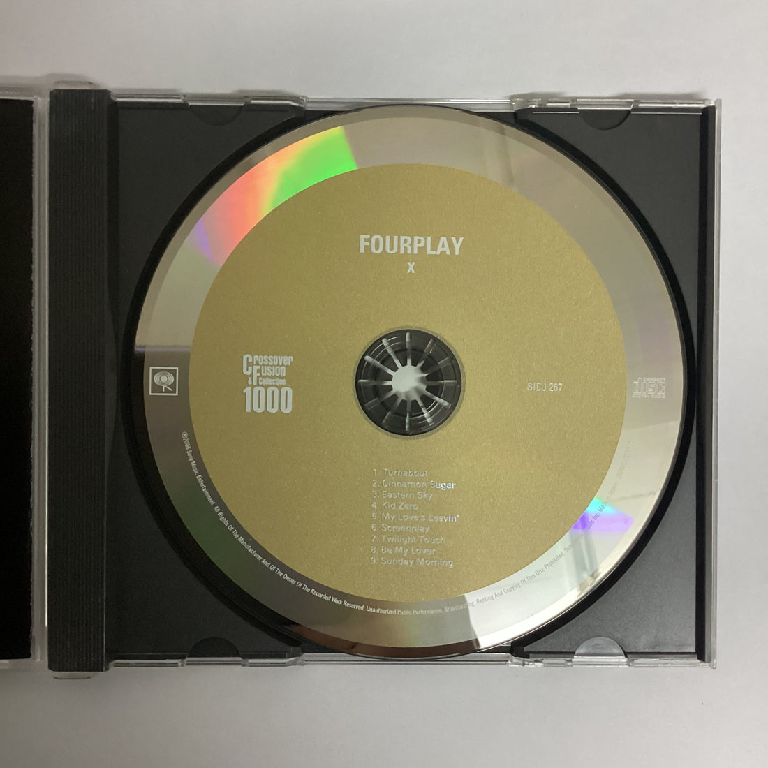 ซีดี Fourplay - X CD VG+