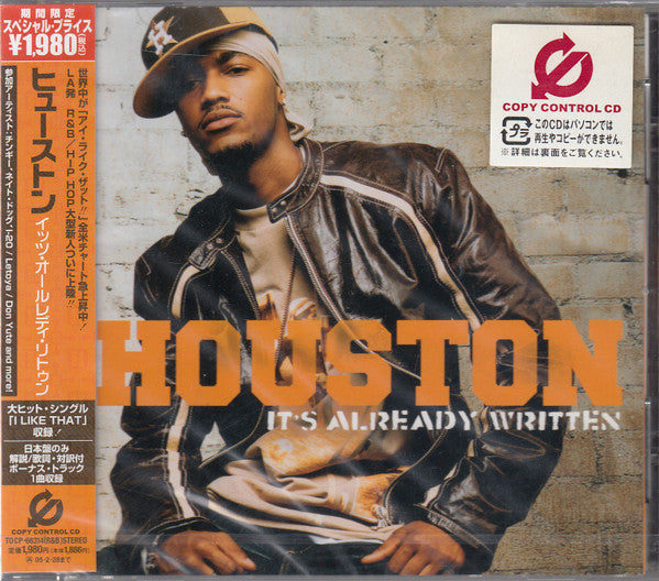 Houston - It's Already Written CD VG+