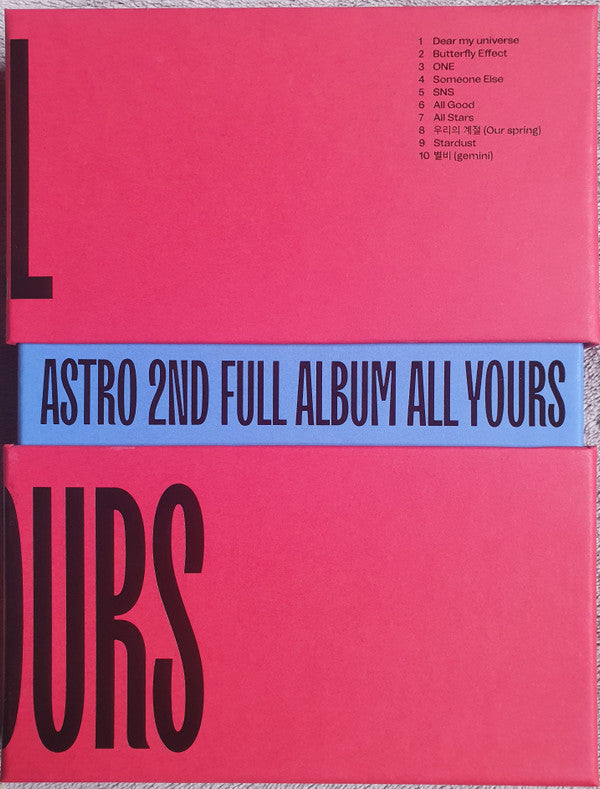 ซีดี ASTRO - All Yours CD VG+