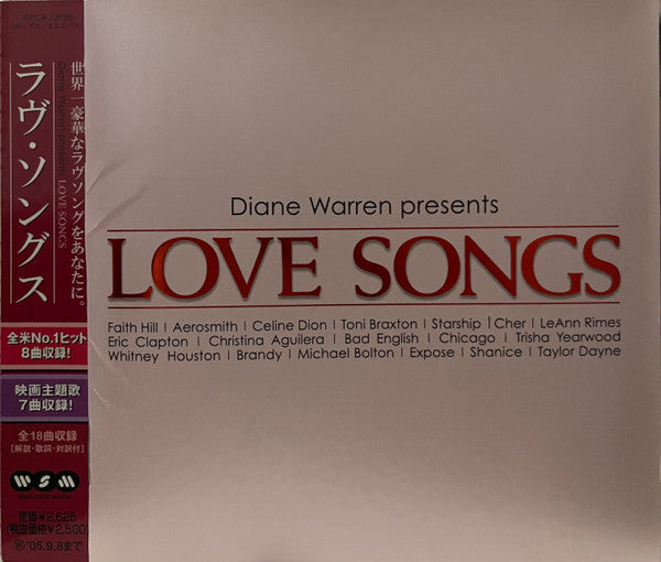 Diane Warren : Diane Warren Presents Love Songs (CD, Comp)