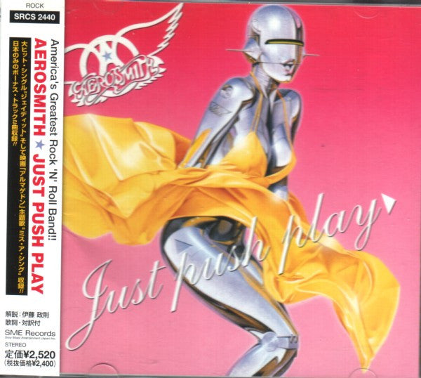Aerosmith - Just Push Play CD VG+