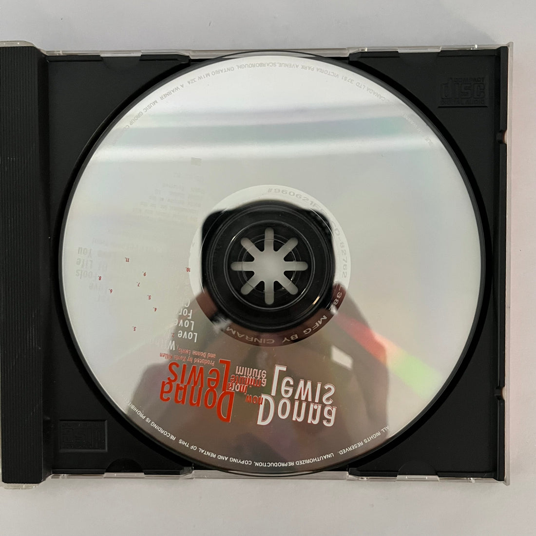 ซีดี Donna Lewis - Now In A Minute CD NM