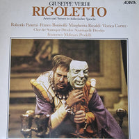 Giuseppe Verdi : Rigoletto, Arien und Szenen in italienischer Sprache (LP)