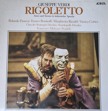 Giuseppe Verdi : Rigoletto, Arien und Szenen in italienischer Sprache (LP)